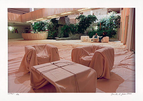 Museum Würth Wrapped Chairs van Christo, Fotografie te koop op Singulart