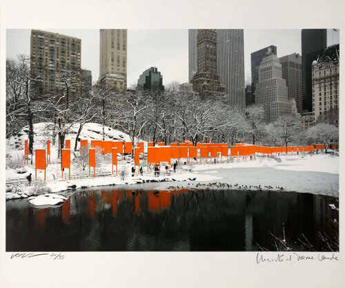 The Gates II by Christo, Photography for Sale on Singulart