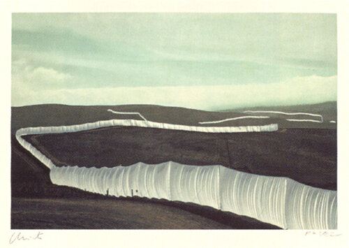 Running Fence, California by Christo, Photography for Sale on Singulart