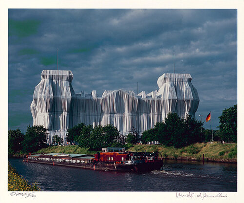 Reichstag Mappe II, Nordfassade by Christo, Photography for Sale on Singulart