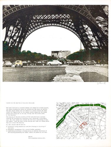 Project Ecole Militaire, Paris by Christo, Print for Sale on Singulart