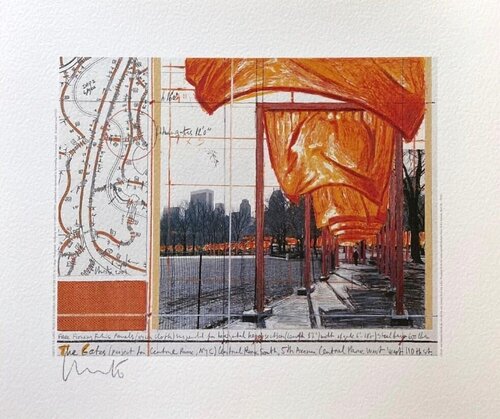 The Gates (a) by Christo, Print for Sale on Singulart