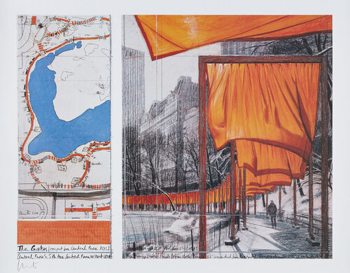 The Gates (e) by Christo, Print for Sale on Singulart