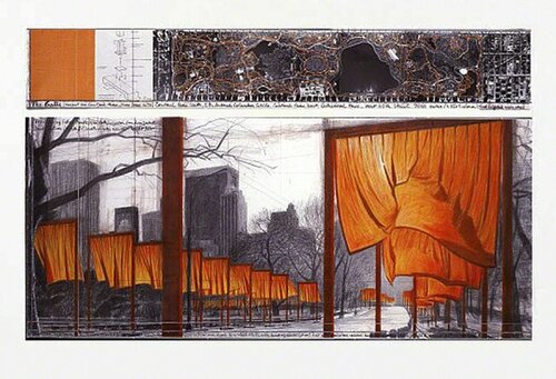 The Gates (b) van Christo, Afdruk te koop op Singulart