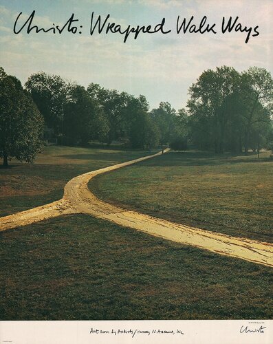Wrapped Walk Ways by Christo, Print for Sale on Singulart