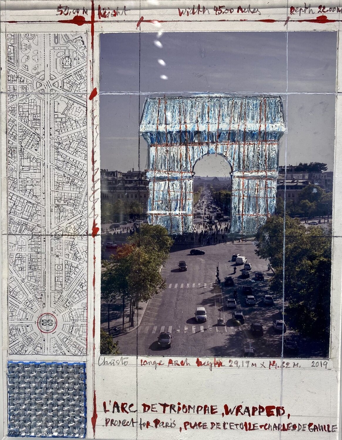 L'Arc de Triomphe, Wrapped Christo