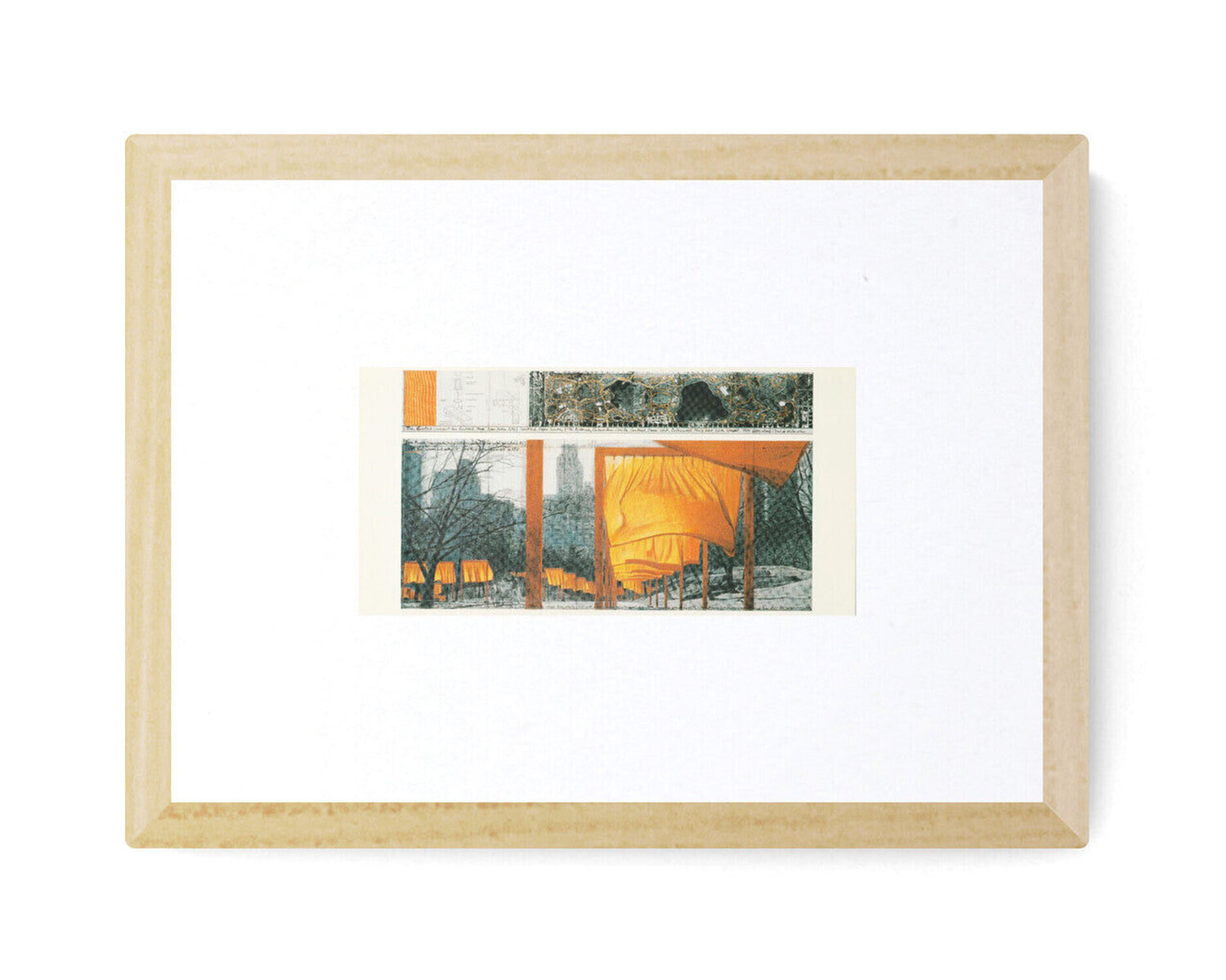 The Gates, Project for Central Park, New York City Christo Stampa in vendita