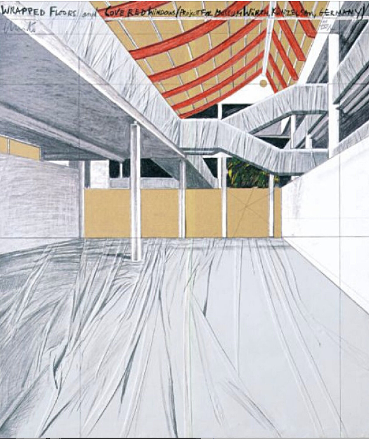 Wrapped Floors and Covered Windows, Museum Würth Christo