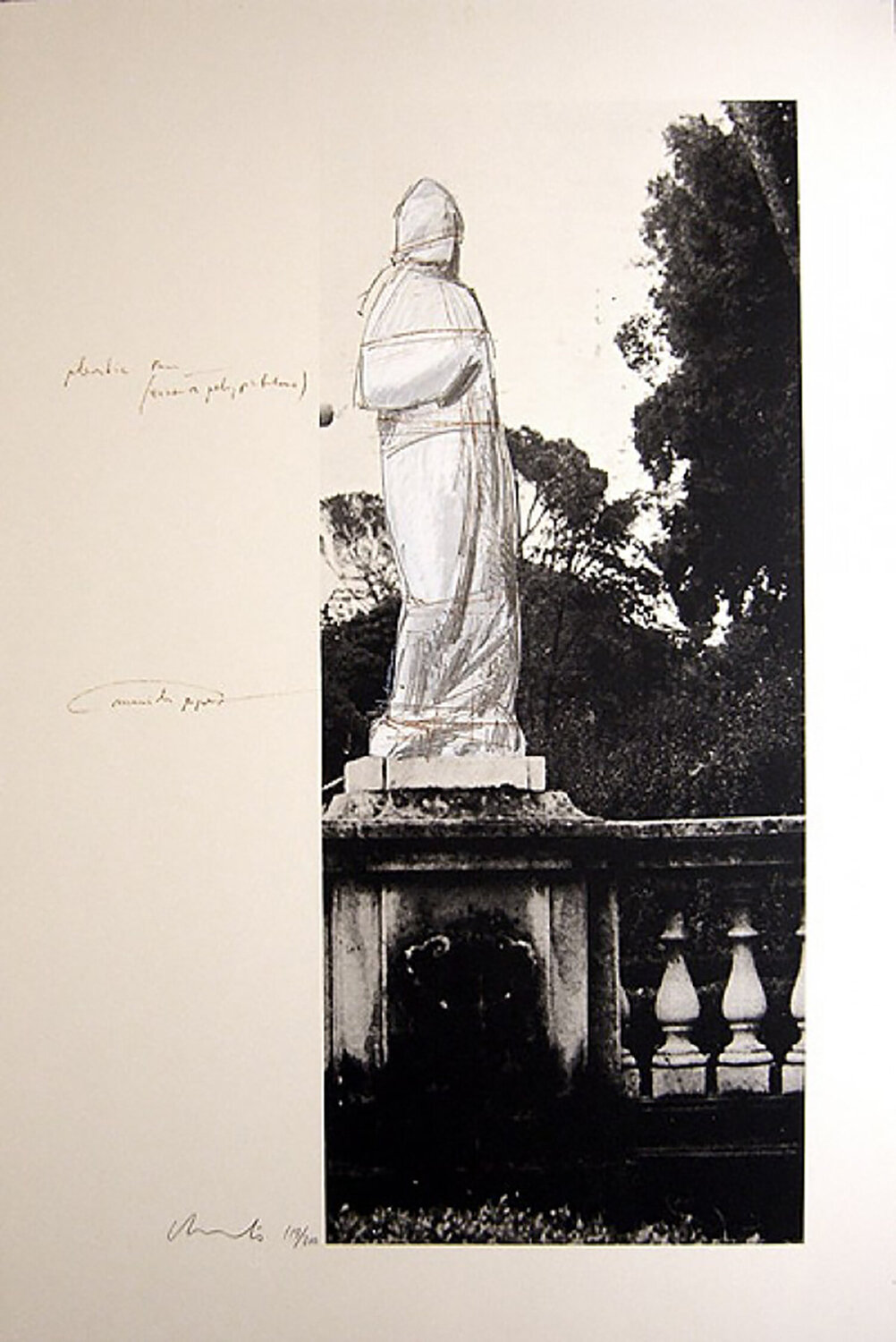 Schweiz Verpackte Venus-Villa Borghese Christo
