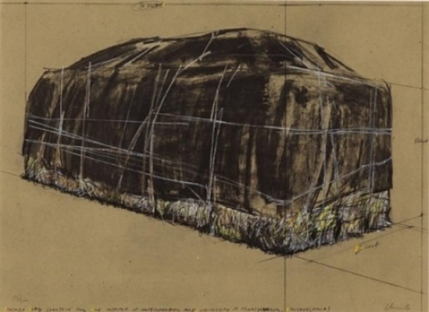 Packed Hay Christo