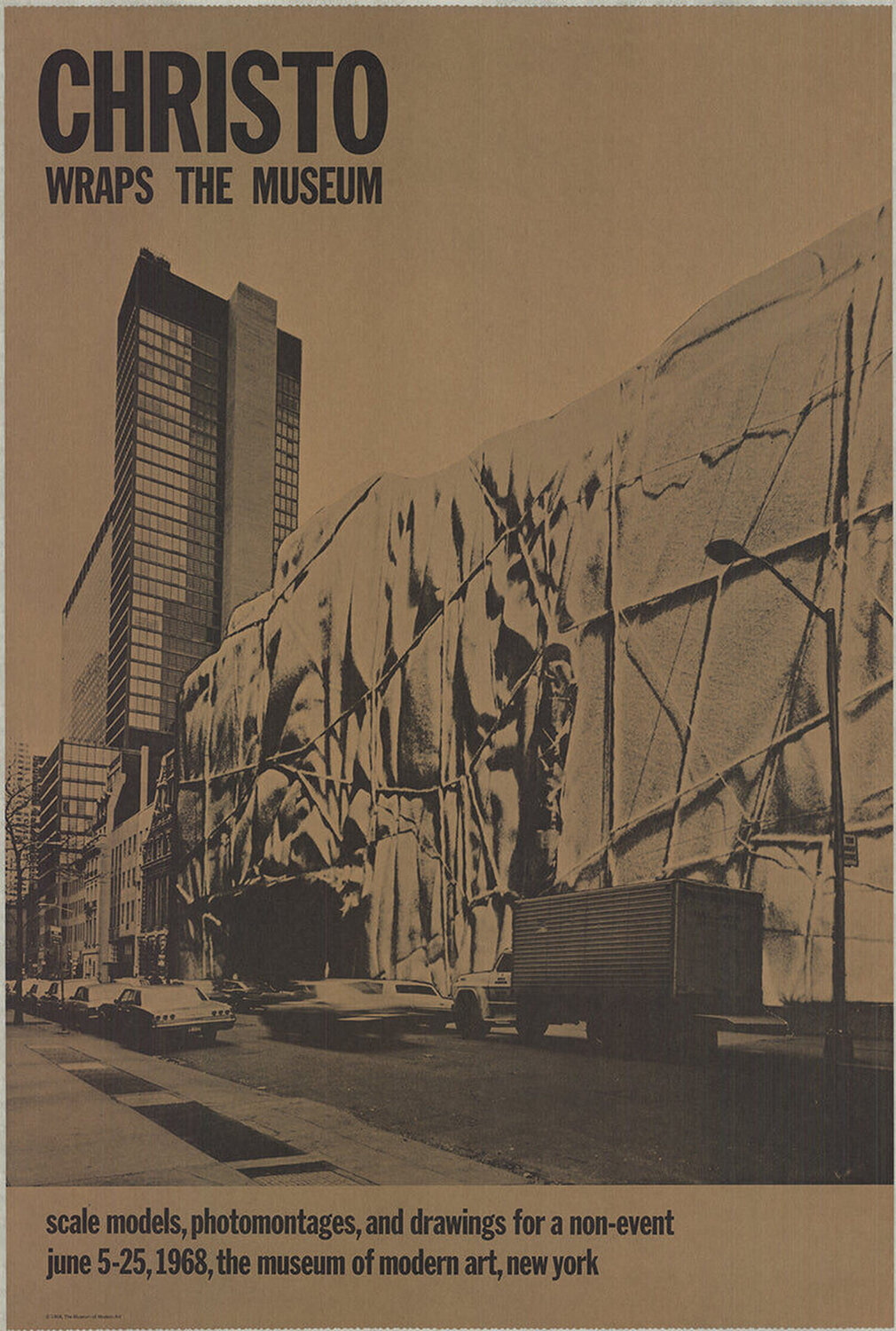 Museum of Modern Art Wrapped Christo