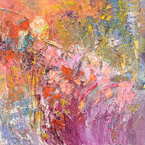 New Morning in the Rose Garden von Dorothy Fagan, Malerei kaufen auf Singulart