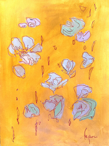 Dream Garden II, Orchid Tranquility von Dorothy Fagan, Werk auf Papier kaufen auf Singulart