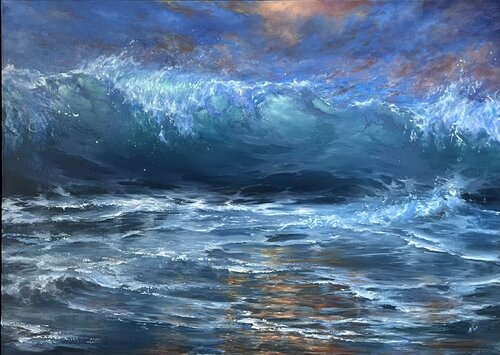 Stormy Evening von Alesia Yeremeyeva, Malerei kaufen auf Singulart