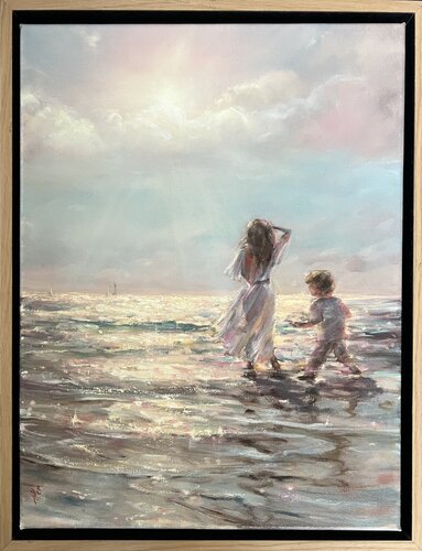 Serene Summer par Alesia Yeremeyeva, Peinture en vente sur Singulart