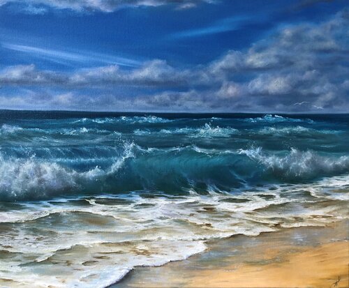 Always on my Mind par Alesia Yeremeyeva, Peinture en vente sur Singulart