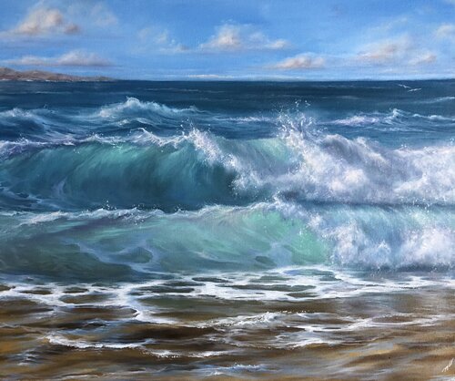 Joyful Times par Alesia Yeremeyeva, Peinture en vente sur Singulart