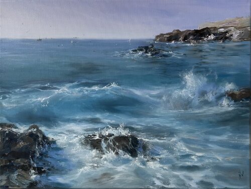 Never-ending Summer par Alesia Yeremeyeva, Peinture en vente sur Singulart