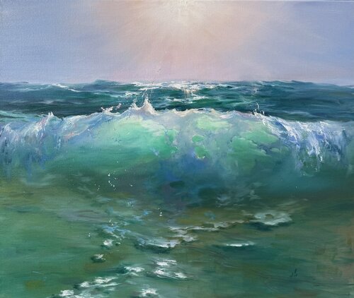 Sunny Storm von Alesia Yeremeyeva, Malerei kaufen auf Singulart