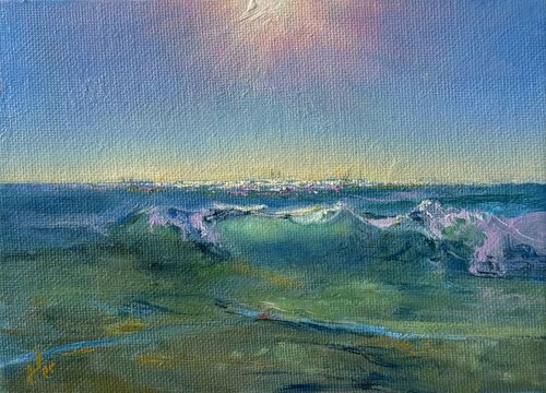 By the Sea von Alesia Yeremeyeva, Malerei kaufen auf Singulart