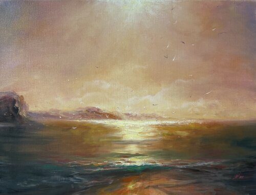 Cascading Light by Alesia Yeremeyeva, Painting for Sale on Singulart