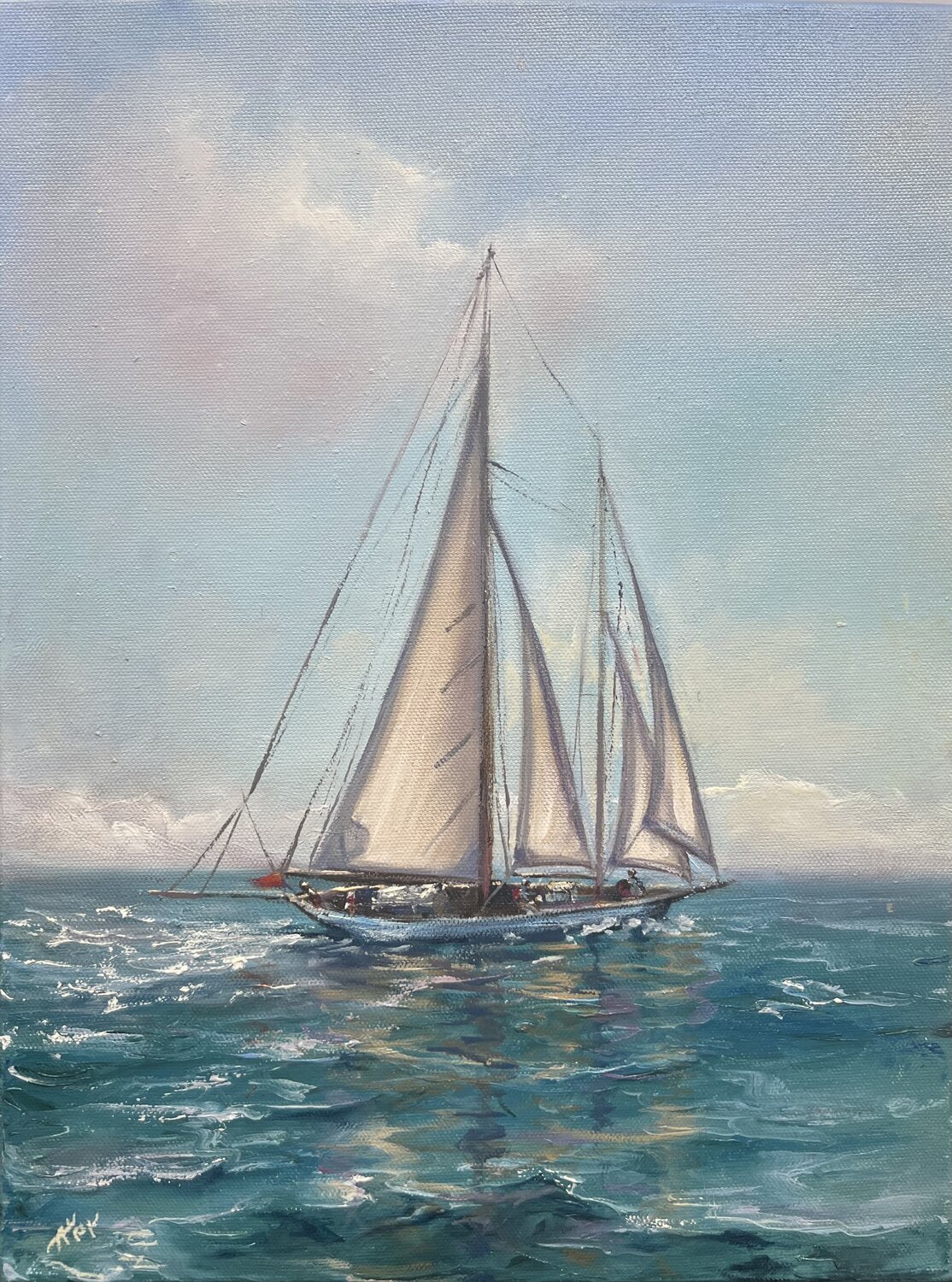 Off she goes Alesia Yeremeyeva