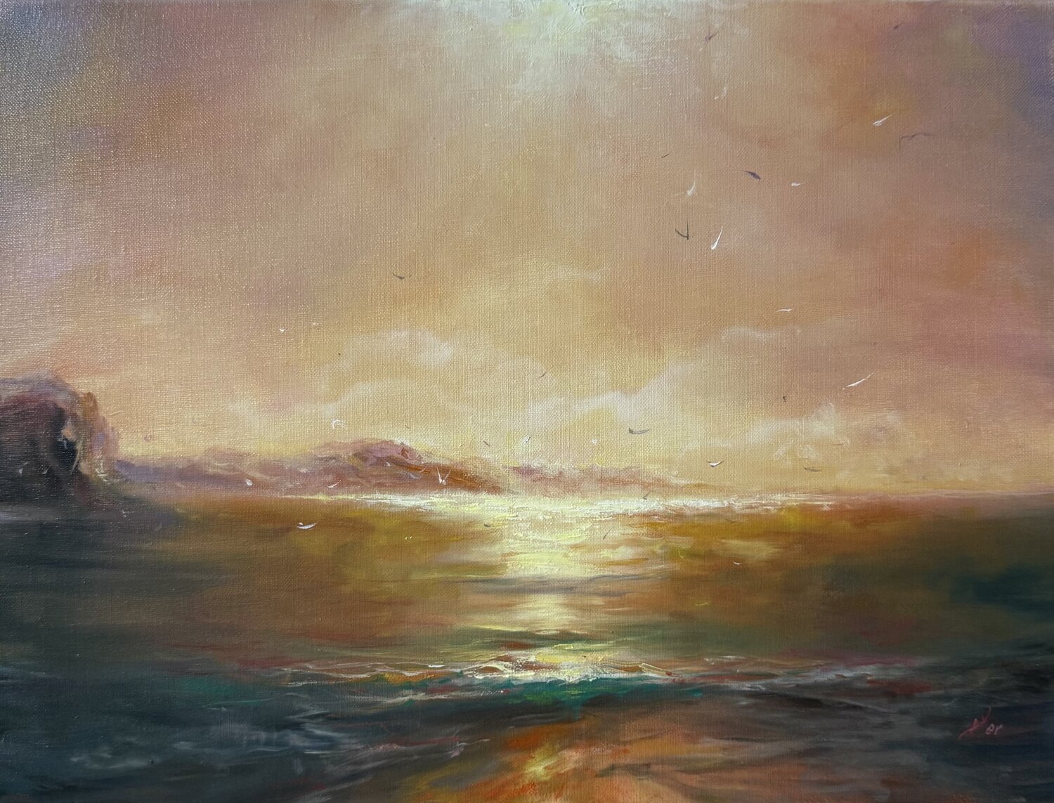 Cascading Light Alesia Yeremeyeva