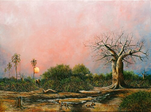 "KUTERERA" something may happen ! van Astley Maberly, Schilderij te koop op Singulart