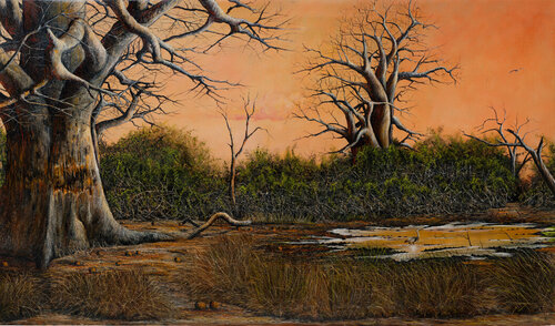 "Mhondooro" van Astley Maberly, Schilderij te koop op Singulart