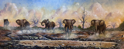 " The Stand" par Astley Maberly, Peinture en vente sur Singulart