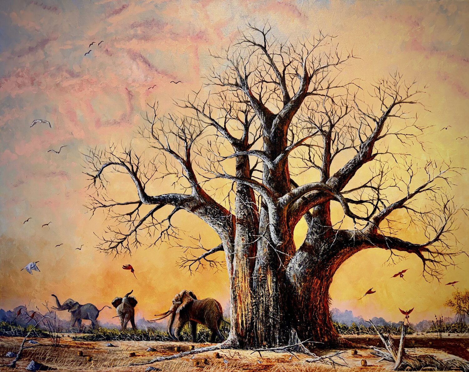 " The Witness" Astley Maberly Origineel schilderij te koop
