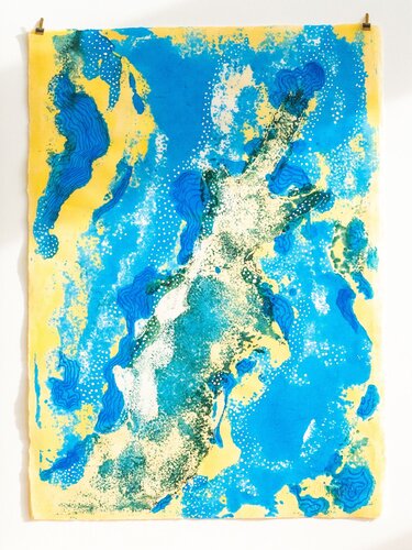 Whispering of Time di Maggia Swets, Opera su carta in vendita su Singulart