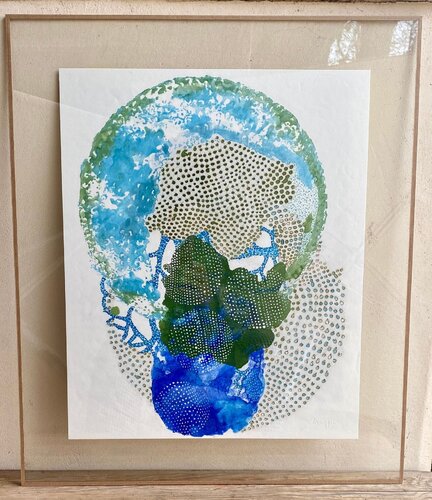 Lattice of Life von Maggia Swets, Werk auf Papier kaufen auf Singulart