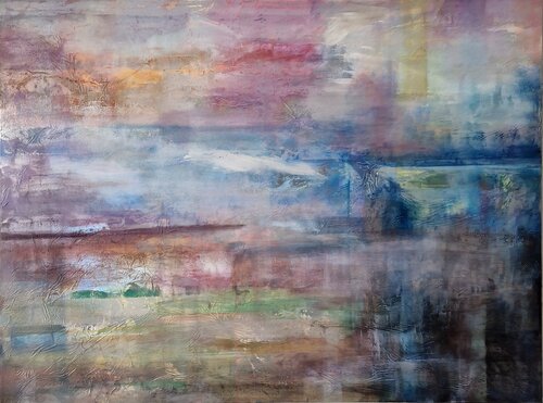 The sunshine Around Us de Luanna Flammia, Pintura a la venta en Singulart