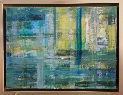 The Reflection of the Pond de Luanna Flammia, Pintura a la venta en Singulart