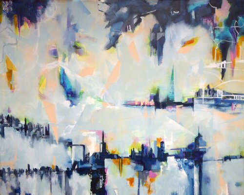 Connection di Ute Roehe, Pittura in vendita su Singulart