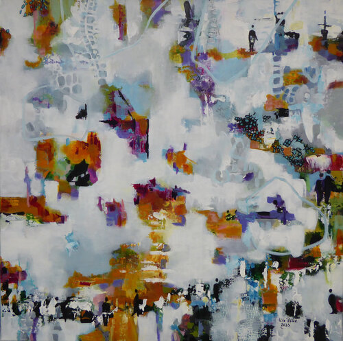 Flaneur di Ute Roehe, Pittura in vendita su Singulart