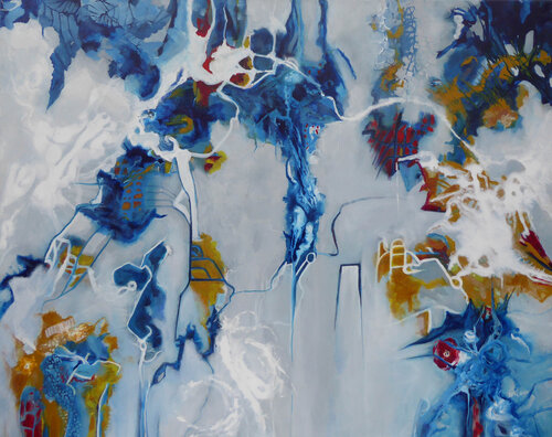 Blueprint di Ute Roehe, Pittura in vendita su Singulart