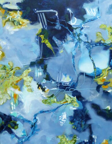 Grey Evening Light di Ute Roehe, Pittura in vendita su Singulart