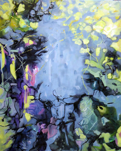 Grey Autumn Light di Ute Roehe, Pittura in vendita su Singulart