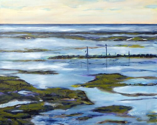 Wadden Sea di Ute Roehe, Pittura in vendita su Singulart