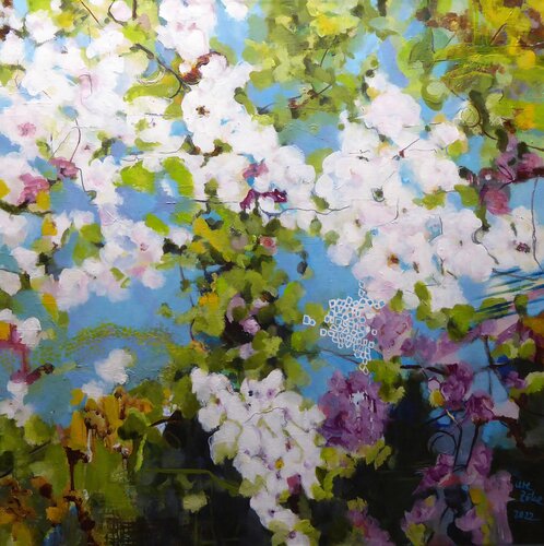 Spring Impression di Ute Roehe, Pittura in vendita su Singulart