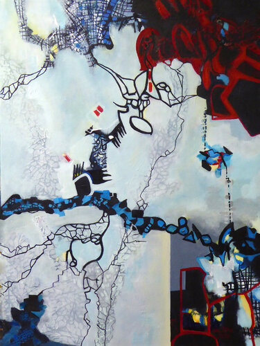 Network di Ute Roehe, Pittura in vendita su Singulart