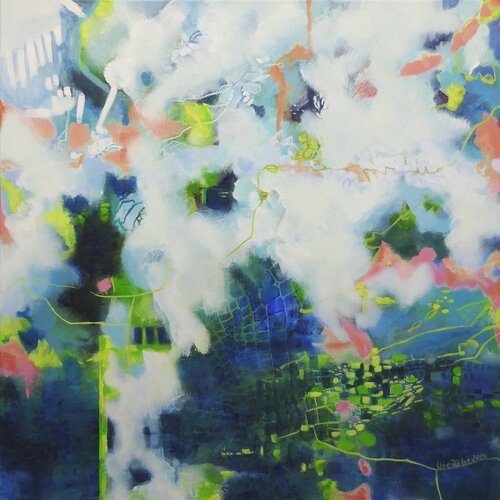 Cheerful until Cloudy di Ute Roehe, Pittura in vendita su Singulart