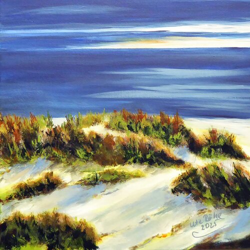 Pure North Sea 7, a Wadden Sea Painting di Ute Roehe, Pittura in vendita su Singulart