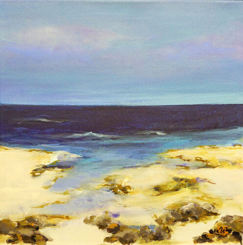 Brittany Impression 3 di Ute Roehe, Pittura in vendita su Singulart