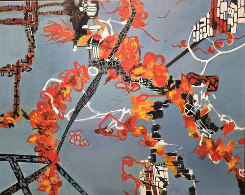 Garlands von Ute Roehe, Malerei kaufen auf Singulart