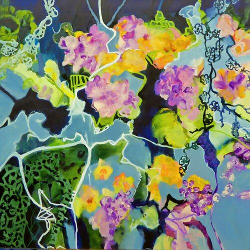 Potpourrie 3 van Ute Roehe, Schilderij te koop op Singulart