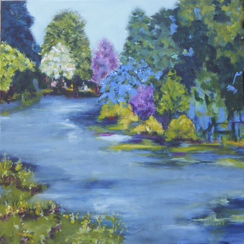 Midsummer di Ute Roehe, Pittura in vendita su Singulart