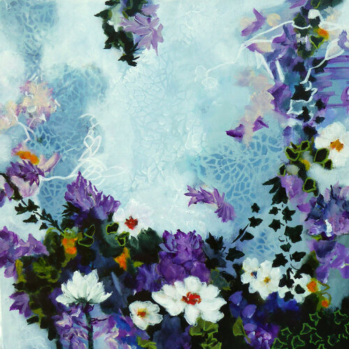 Violet Light de Ute Roehe, Pintura a la venta en Singulart